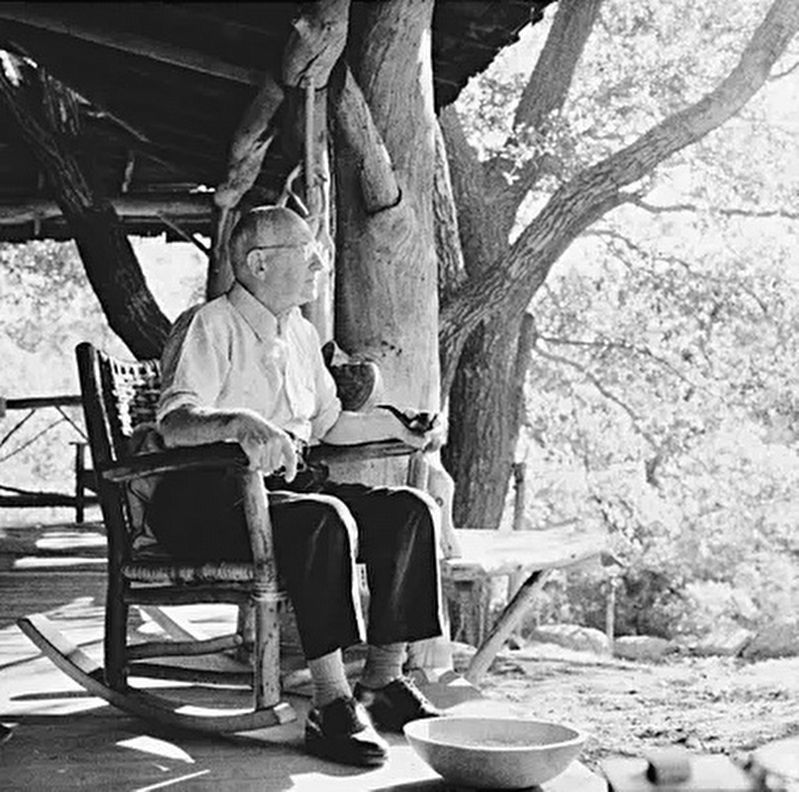 <i>Cecil B. DeMille, Paradise Ranch, 1955</i>. Click for full size. <i>Cecil B. DeMille, Paradise Ranch, 1955</i> image. Click for full size.