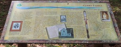 Curry Family Marker image. Click for full size.