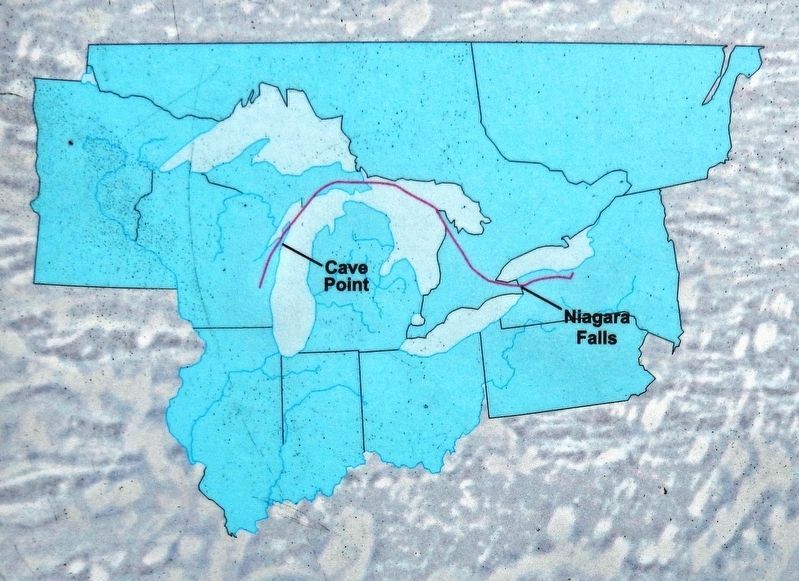 Marker detail: The Niagara Escarpment image. Click for full size.