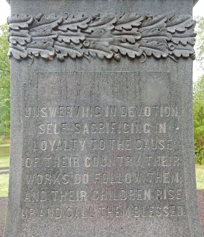Women's Monument detail (Northeast side). Click for full size. Women's Monument detail (Northeast side) image. Click for full size.