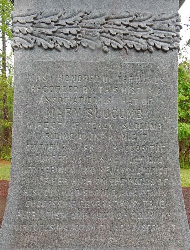 Women's Monument detail (Southwest side). Click for full size. Women's Monument detail (Southwest side) image. Click for full size.