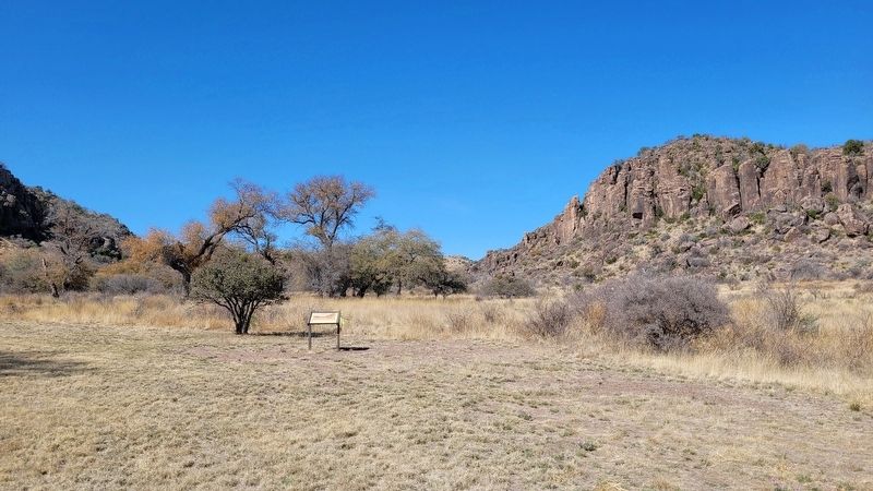 The view of the Fort Davis Marker image. Click for full size.