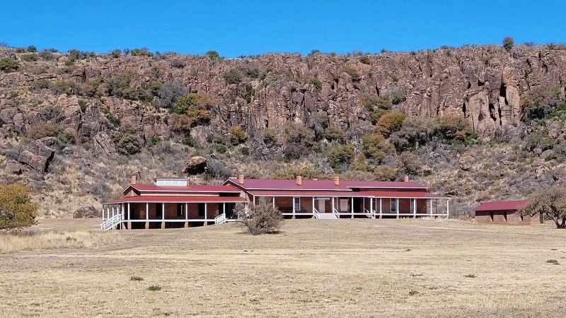 The Fort Davis Post Hospital image. Click for full size.