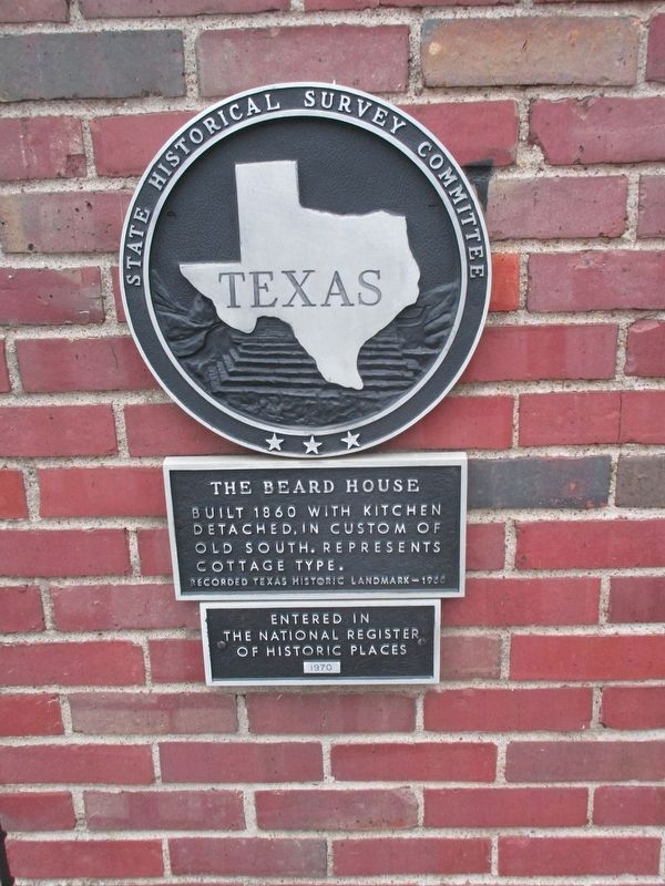 The Beard House Marker image. Click for full size.