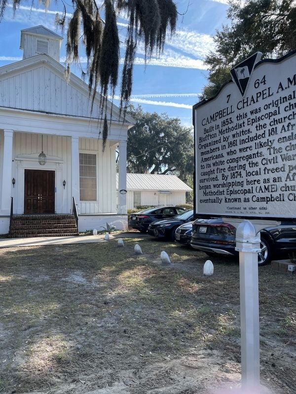 Campbell Chapel A.M.E.. Click for full size. Campbell Chapel A.M.E. image. Click for full size.