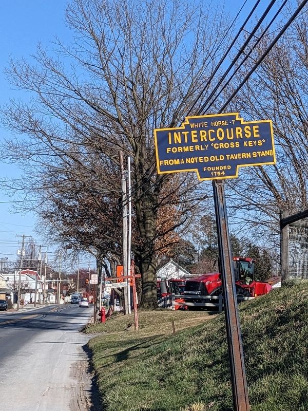 Intercourse Marker. Click for full size. Intercourse Marker image. Click for full size.