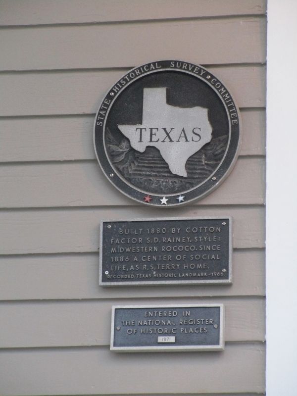 S. D. Rainey Home Marker. Click for full size. S. D. Rainey Home Marker image. Click for full size.