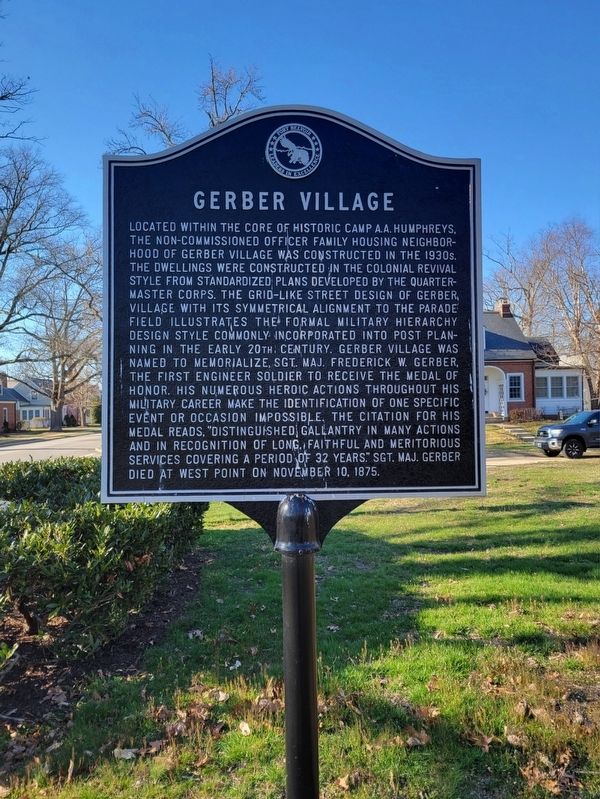 Gerber Village Marker image. Click for full size.