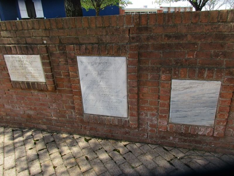 Corner stone from old church image. Click for full size.