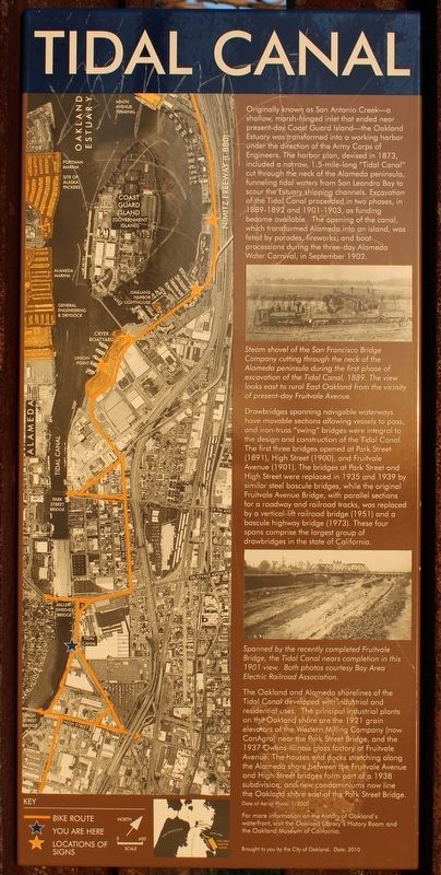 Tidal Canal Marker image. Click for full size.