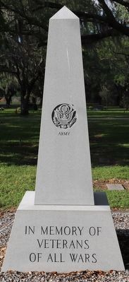 Veterans Memorial Marker. Click for full size. Veterans Memorial Marker image. Click for full size.