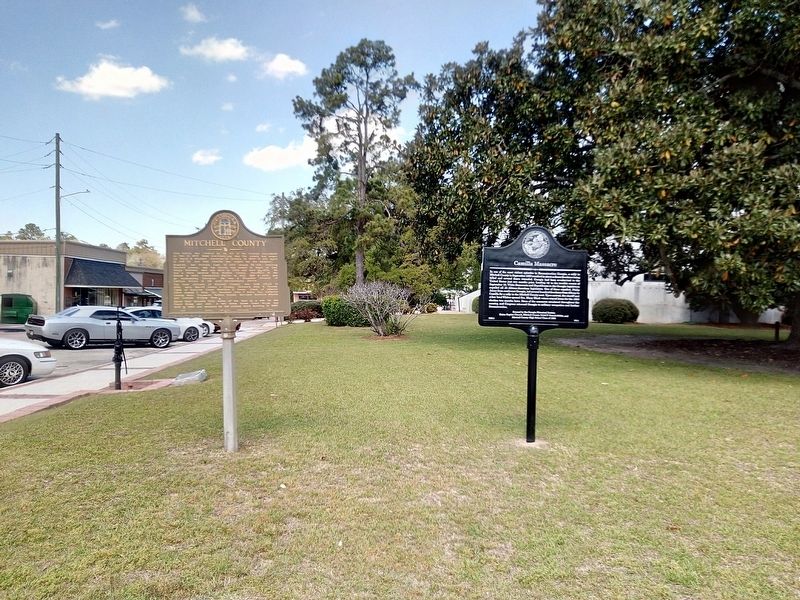Camilla Massacre Marker. Click for full size. Camilla Massacre Marker image. Click for full size.