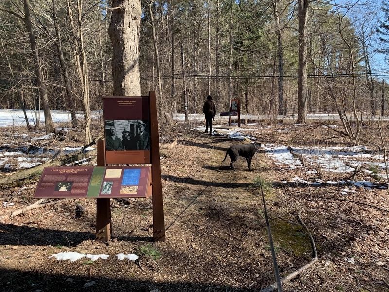I Have A Sentimental Desire to Keep this Place Marker. Click for full size. I Have A Sentimental Desire to Keep this Place Marker image. Click for full size.