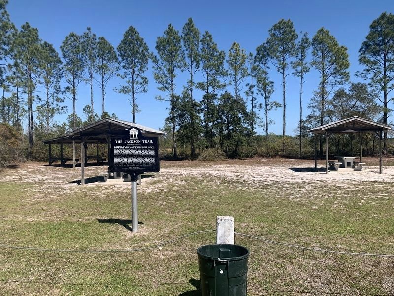The Jackson Trail Marker image. Click for full size.