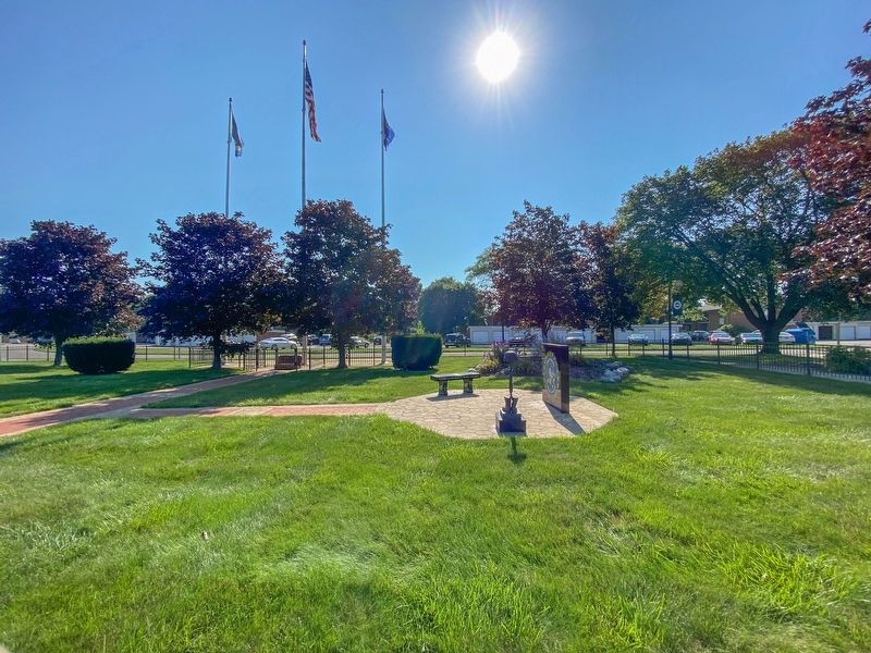 UAW Veterans Marker. Click for full size. UAW Veterans Marker image. Click for full size.