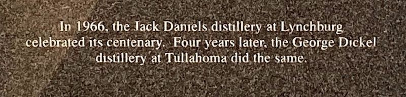 Jack Daniels and George Dickel distilleries Marker. Click for full size. Jack Daniels and George Dickel distilleries Marker image. Click for full size.