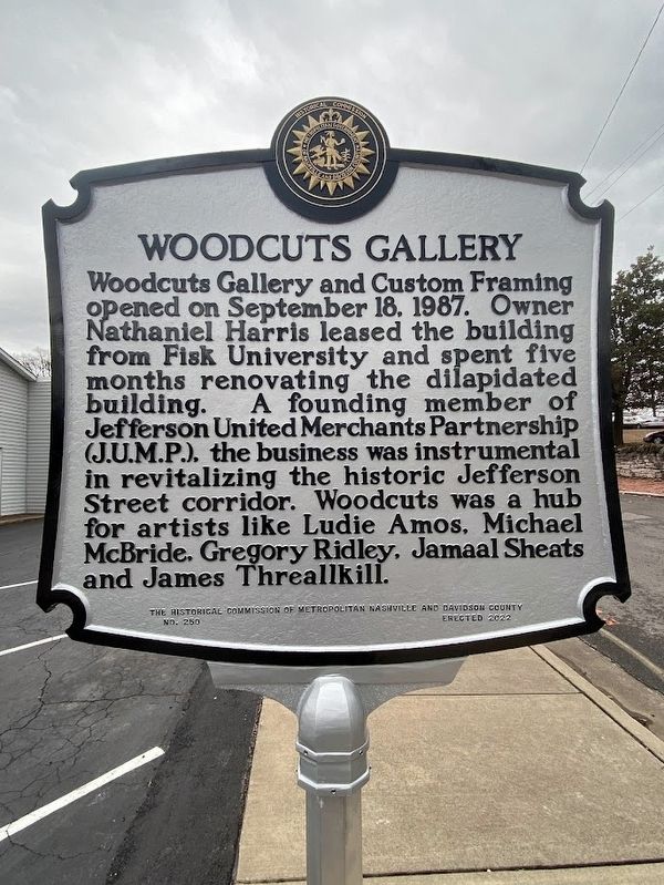 Woodcuts Gallery Marker. Click for full size. Woodcuts Gallery Marker image. Click for full size.