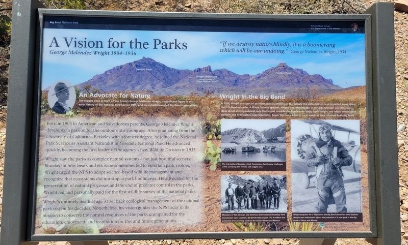 A Vision for the Parks Marker image. Click for full size.