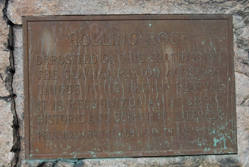 Rolling Rock Marker image. Click for full size.
