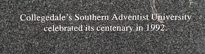 Southern Adventist University Marker image. Click for full size.