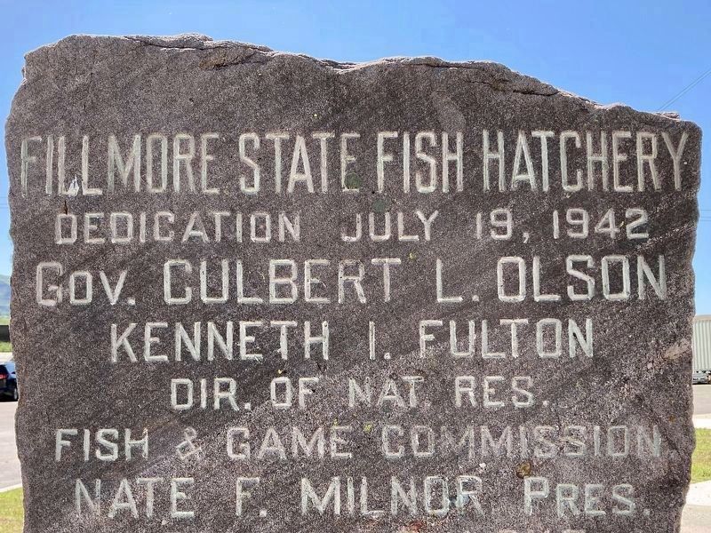 Fillmore State Fish Hatchery image. Click for full size.