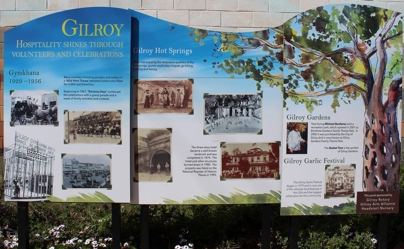 Gilroy Marker image. Click for full size.