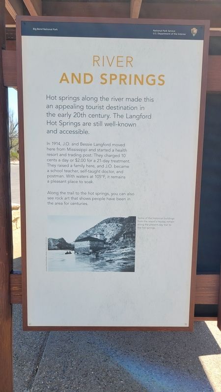 River and Springs Marker image. Click for full size.