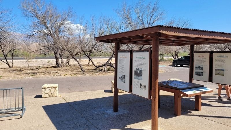The River and Springs Marker is the marker on the left of the two markers image. Click for full size.