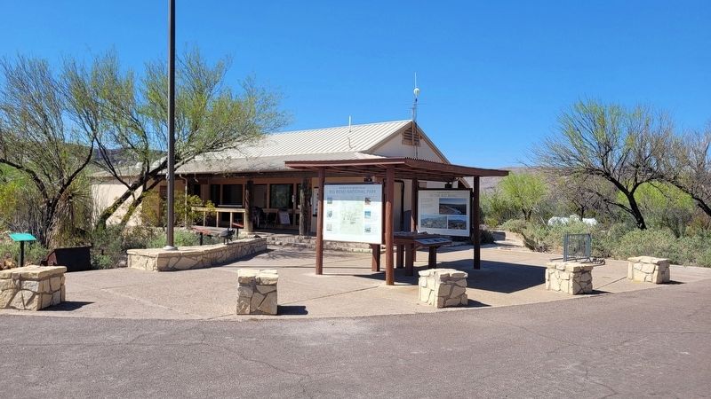 The Rio Grande Village Visitor Center image. Click for full size.