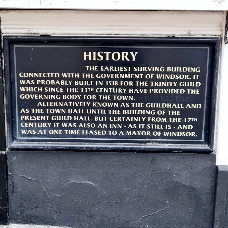 The Government of Windsor Marker image. Click for full size.