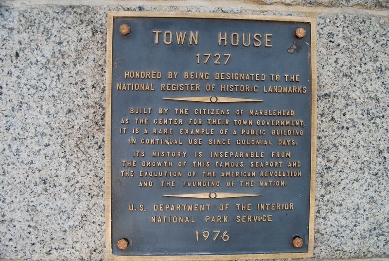 Town House Marker image. Click for full size.