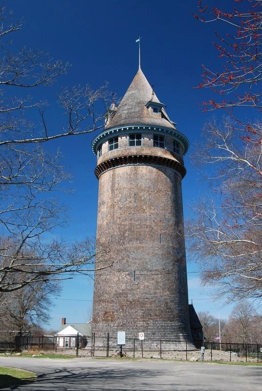 Lawson Tower and Marker image. Click for full size.