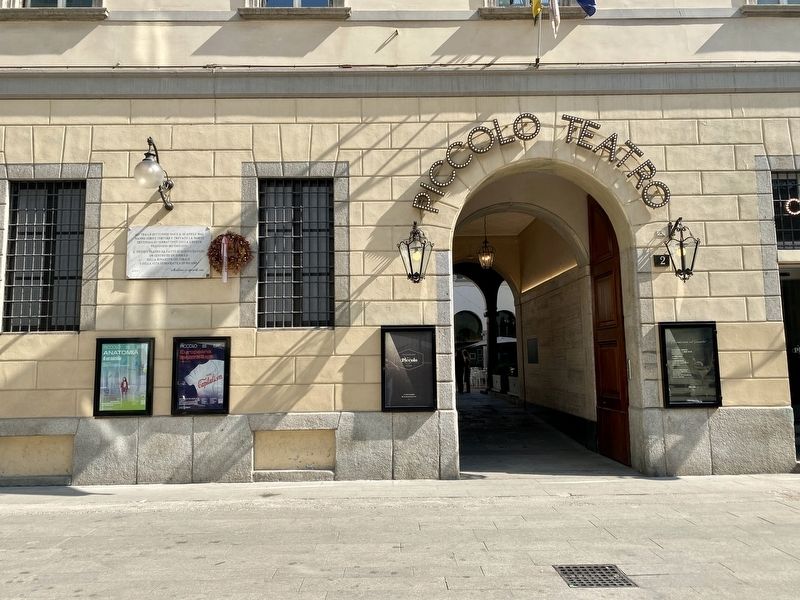 Piccolo Teatro Memorial - wide view image. Click for full size.