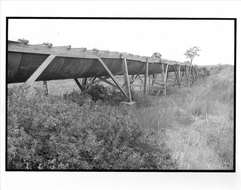 Maginnis Irrigation Flume image. Click for more information.