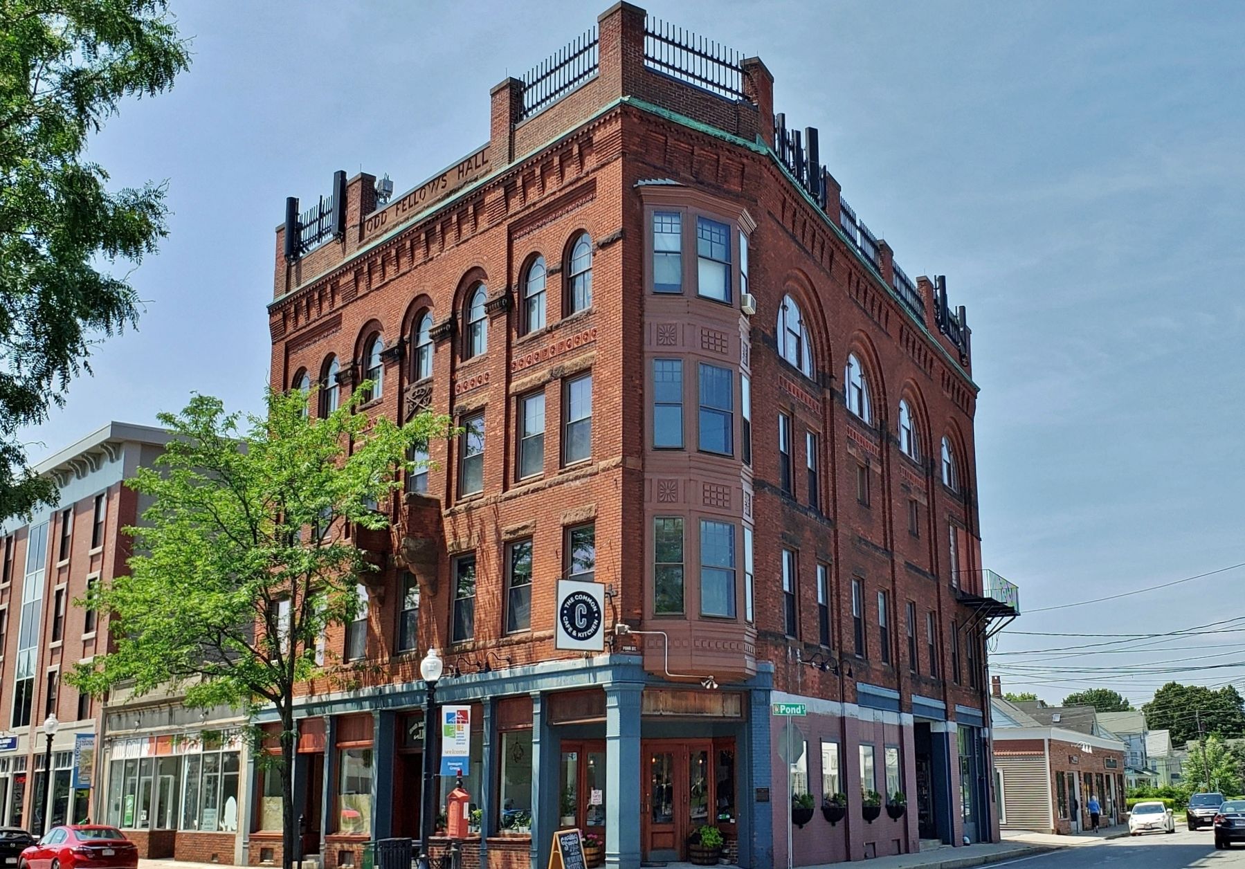 Odd Fellow's Building (<i>northeast elevation</i>) image. Click for full size.