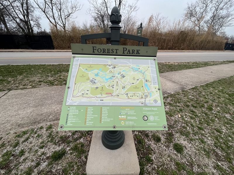 Welcome to Forest Park Marker [Reverse] image. Click for full size.