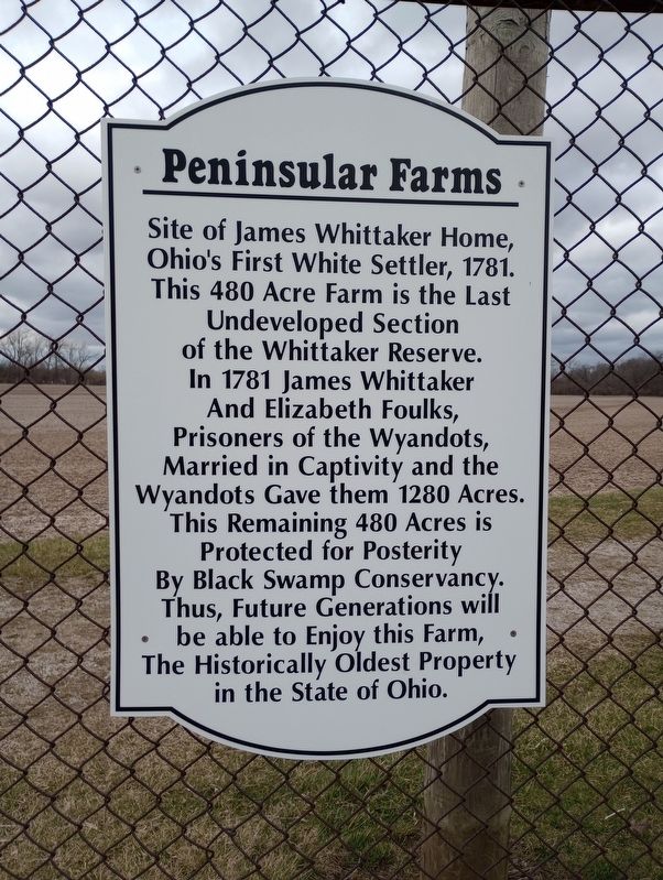 Peninsular Farms Marker image. Click for full size.