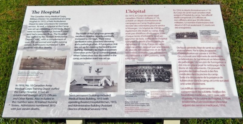 The Hospital / L'h�pital Marker image. Click for full size.