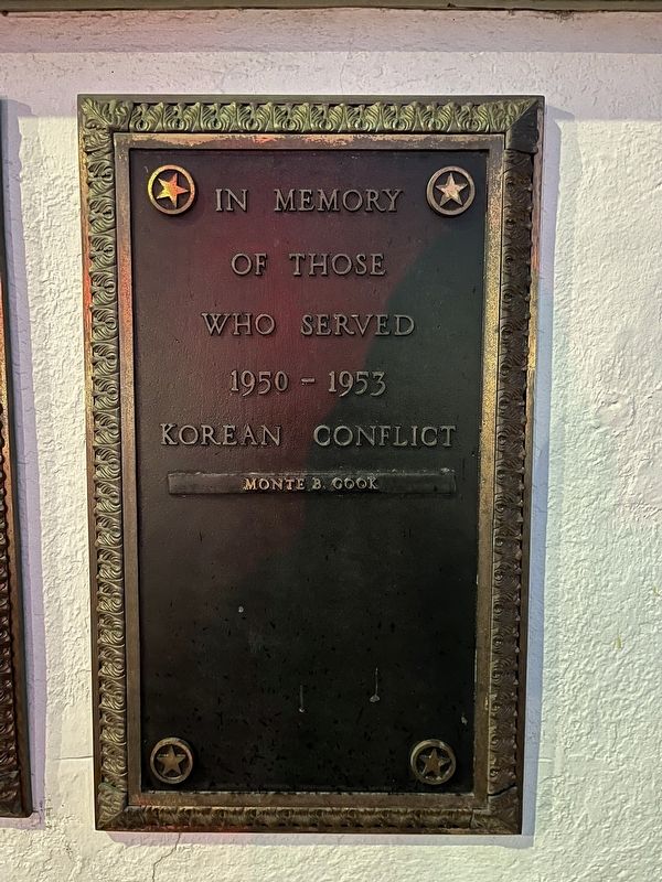 Korean Conflict tablet image. Click for full size.