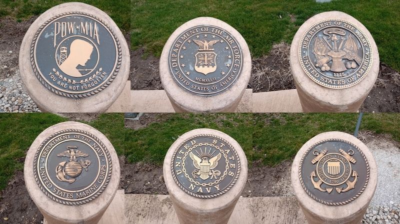 Four Mile House Cemetery Veterans Memorial image. Click for full size.