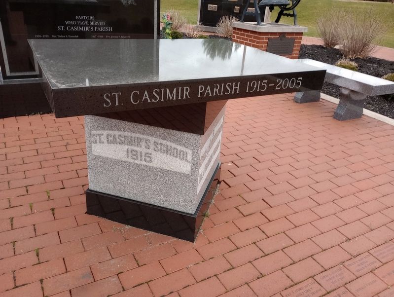 Pastors Who Have Served St. Casimir's Parish Marker image. Click for full size.
