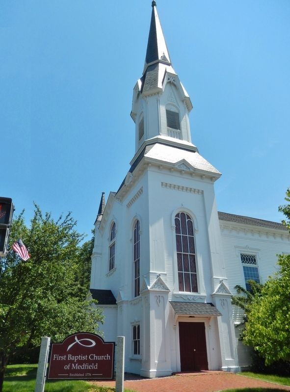 First Baptist Church (<i>northwest corner</i>) image. Click for full size.