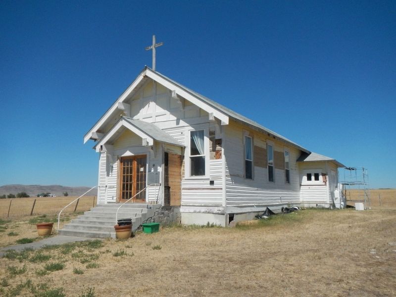 St. Joseph's Catholic Church of D'Aste and Marker image. Click for full size.