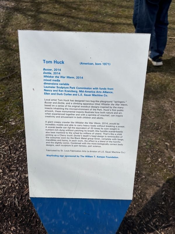 Tom Huck (American, born 1971) Marker image. Click for full size.