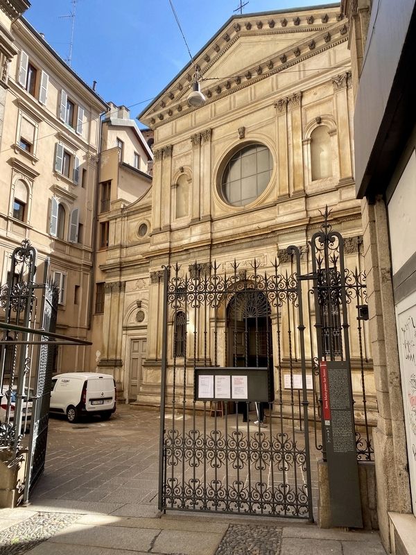 Santa Maria presso San Satiro and Marker image. Click for full size.