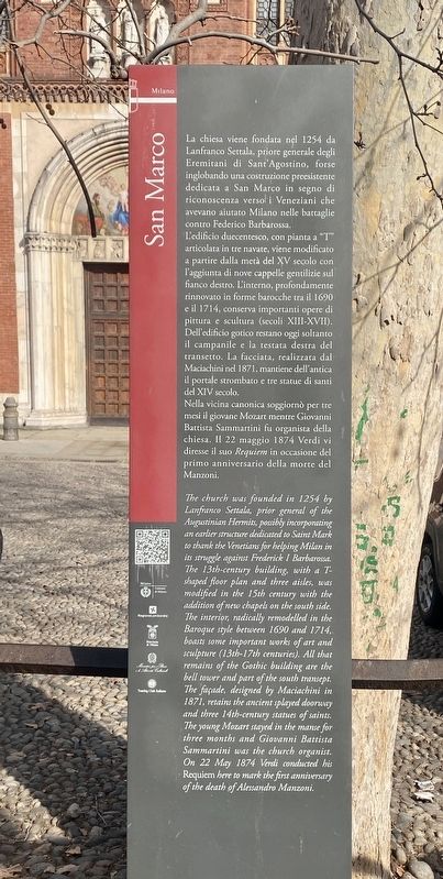 San Marco Marker. Click for full size. San Marco Marker image. Click for full size.