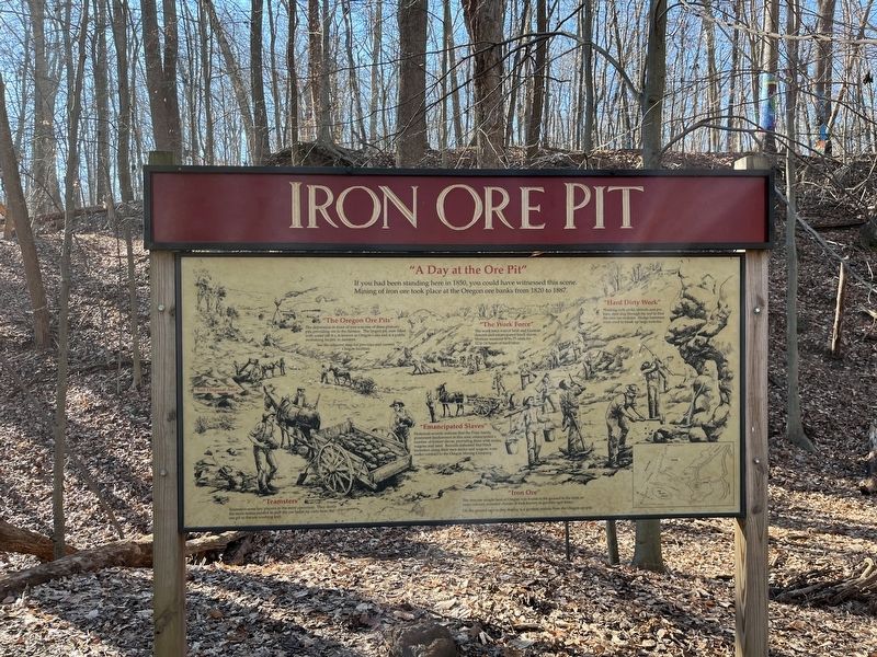 Iron Ore Pit Marker image. Click for full size.