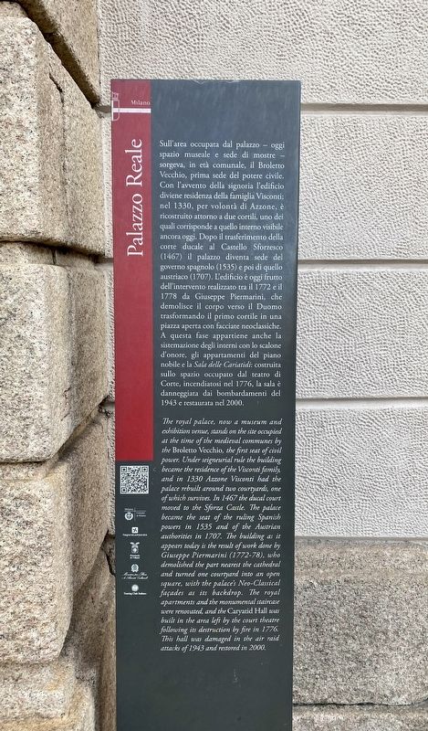 Palazzo Reale Marker image. Click for full size.