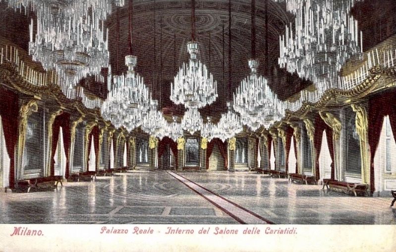 Interno del Salone delle Cariatidi (Caryatid Hall) image. Click for full size.