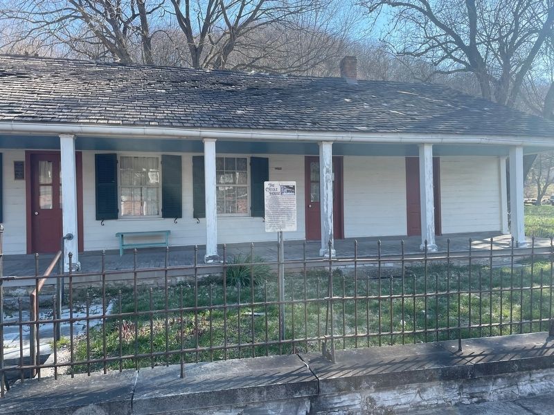 The Creole House Marker. Click for full size. The Creole House Marker image. Click for full size.